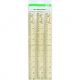 3-piece Wooden Rulers